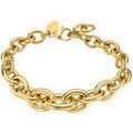 Bracelets sur Grenoble : Bracelets Lotus Bracelet Style acier dor&eacute; mailles rondes Jaune