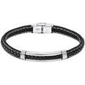 Bracelets sur Grenoble : Bracelets Lotus Bracelet Homme Style cuir et acier