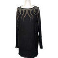 Robe courte Punt Roma Pull/Gilet Taille 40 / L Noir Robes sur Grenoble : Robe courte Punt Roma Pull/Gilet Taille 40 / L Noir