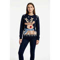 Pull sur Grenoble : Pull Cache Cache Pull/Gilet Taille 38 / M Bleu
