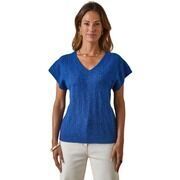Pull Daxon by - Pull col V manches T avec laine