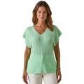 Pull sur Grenoble : Pull Daxon by - Pull col V manches T avec laine