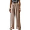 Pantalon Daxon by - Pantalon effet froiss&eacute; coupe large Beige
