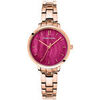 Montre Pierre Lannier Montre Femme AURA Framboise Acier Dor&eacute;-rose Rose