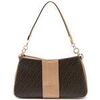 Sac a main Liu Jo Sac port&eacute; &eacute;paule petit format monogramme Marron