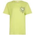 Tee-shirts sur Grenoble : T-shirt Liu Jo T-shirt avec imprim&eacute; et applications Jaune