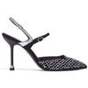 Chaussures escarpins Liu Jo Escarpins &agrave; bride arri&egrave;re strass&eacute;s Noir