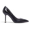 Chaussures escarpins Liu Jo Escarpins avec imprim&eacute; croco Noir