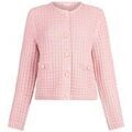 Gilets sur Grenoble : Gilet Liu Jo Cardigan en point d'&eacute;corce Rose