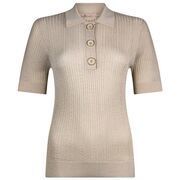 Polo Liu Jo Polo en maille Dor&eacute;