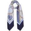 Echarpe Liu Jo Grand foulard avec n?ud Bleu