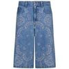 Short Liu Jo Bermuda en denim avec broderies