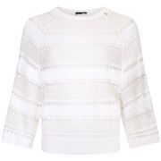 Pull Liu Jo Pull ajour&eacute; Blanc