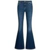Jeans Liu Jo Jean &eacute;vas&eacute; avec empi&egrave;cement &eacute;lastique Bleu