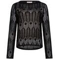 Pull Liu Jo Pull ajour&eacute; Noir