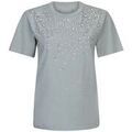 Tee-shirts sur Grenoble : T-shirt Liu Jo T-shirt orn&eacute; de pierres Vert