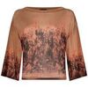 Pull Liu Jo Pull avec imprim&eacute; Marron