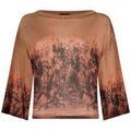 Pull Liu Jo Pull avec imprim&eacute; Marron