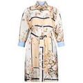 Robes sur Grenoble : Robe courte Liu Jo Robe courte en serg&eacute; imprim&eacute; Orange
