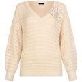 Pull Liu Jo Pull &agrave; broderie ajour&eacute;e Blanc