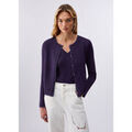 Gilets sur Grenoble : Gilet Liu Jo Cardigan &agrave; fentes Violet