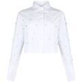 Chemises sur Grenoble : Chemise Liu Jo Chemise boxy avec broderies de pierres