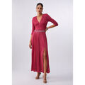 Robes sur Grenoble : Robe Liu Jo Robe longue pliss&eacute;e en lurex Rose