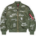 Veste Alpha Industries MA-1 Peace - sage-green
