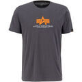 Tee-shirts sur Grenoble : T-shirt Alpha Industries Basic T-Shirt BL Rubber - vintage grey