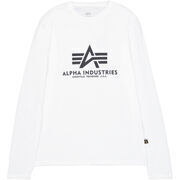 T-shirt Alpha Industries Basic Longsleeve BL - white