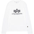 T-shirt Alpha Industries Basic Longsleeve BL - white