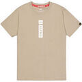 T-shirt Alpha Industries Alpha Puff Print T-Shirt - vintage sand Grenoble
