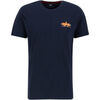 T-shirt Alpha Industries Puff Print Logo Backprint T-Shirt - rep.blue