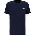 Tee-shirts sur Grenoble : T-shirt Alpha Industries Signature Puff Print Backprint T-Shirt - rep.blue