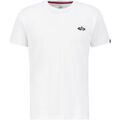 T-shirt Alpha Industries Signature Puff Print Backprint T-Shirt - white