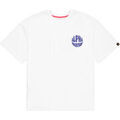 Tee-shirts sur Grenoble : T-shirt Alpha Industries Logo Backprint T-Shirt W - white