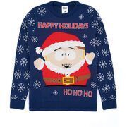 Pull South Park Eric Cartman Pull de No&euml;l Bleu