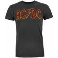 Tee-shirts sur Grenoble : T-shirt Amplified Clothing Ac/Dc Logo T-shirt &agrave; manches courtes Gris