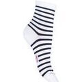 Chaussettes sur Grenoble : Chaussettes Labonal Socquette Marini&egrave;re Blanc