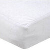 Draps housse Stof Prot&egrave;ge-matelas sonia en &eacute;ponge imperm&eacute;able 180 x 200 cm Blanc 180x200 cm. . Maison > Draps housse.