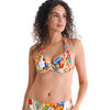Maillots de bain Lisca Haut maillot de bain pr&eacute;form&eacute; dos nu MEXICO Rouge