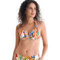 Maillots de bain sur Grenoble : Maillots de bain Lisca Haut maillot de bain pr&eacute;form&eacute; dos nu MEXICO Rouge