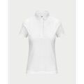 Polo K-Way Polo femme Amedea de en piqu&eacute; stretch Blanc