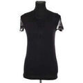 Tee-shirts sur Grenoble : T-shirt Maje Top en coton noir