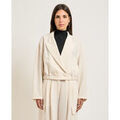 Veste EAX Veste femme avec taille &eacute;lastique Beige Grenoble