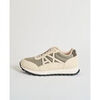 Baskets basses EAX Sneakers homme avec logo contrast&eacute; Beige