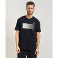 T-shirt EAX T-shirt homme AX avec imprim&eacute; frontal Bleu Grenoble