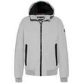 Blouson Schott &agrave; capuche Homme DORIAN Gris