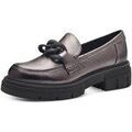 Chaussures plates femme sur Grenoble : Mocassins Marco Tozzi - Argent&eacute;