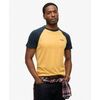 T-shirt Superdry T-shirt de baseball Essential Logo en coton biologique
